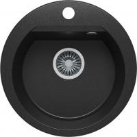 Кухонная мойка Polygran Atol-460 (черный 16)