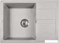 Кухонная мойка ZorG Apollo 65 (серый жемчуг)