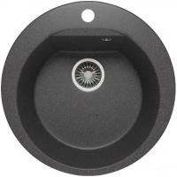Кухонная мойка Polygran Atol-520 (черный 16)