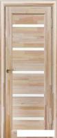 Межкомнатная дверь Юркас Вега ЧО 5 60x200 (неокрашенный, стекло мателюкс матовое)