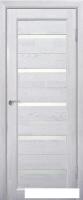 Межкомнатная дверь Юркас Вега ЧО 5 80x200 (белый, стекло мателюкс матовое)