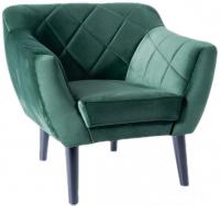 Интерьерное кресло Signal Karo 1 Velvet Bluvel 78 (зеленый)