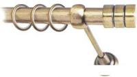 Карнизы для штор Lm Decor Цилиндр (антик, гладкая, 1.6м 16мм, 1 ряд)