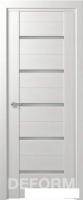 Межкомнатная дверь Юркас Deform D11 ДО 70x200 (дуб шале снежный/мателюкс)