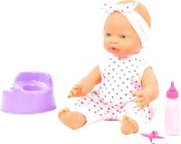 Пупс Полесье Веселый с соской, бутылочкой и горшком 86747
