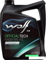 Моторное масло Wolf OfficialTech 5W-20 MS-FE 4л