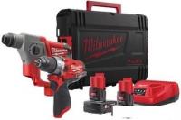 Набор электроинструментов Milwaukee M12 FPP2B-402X (с 2-мя АКБ, кейс, перфоратор) 4933459813