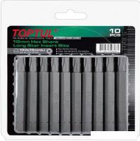 Набор бит Toptul FSEB1230G (10 предметов)