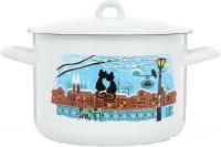 Кастрюля Эстет Коты на крыше ЭТ-72826