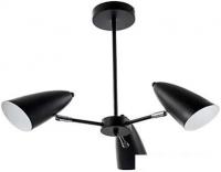 Люстра средней высоты Aitin Pro НПБ C893/3 (черный/хром)