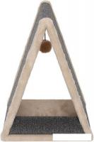 Когтеточка Cat House Треугольная 55 (серый)