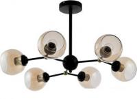 Люстра средней высоты Aitin Pro НПБ K147/6 (черный)