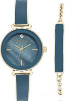 Набор часов с украшениями Anne Klein 3620BLST