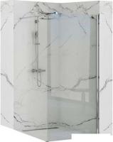 Душевая стенка Rea Aero N 90 (хром/прозрачное стекло)