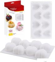 Форма для выпечки Мультидом Сердечки VL80-315