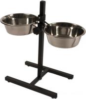 Миски на подставке Duvo Plus Twin feeder H-stand + bowls XL