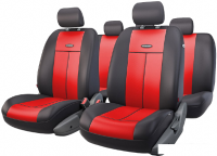 Комплект чехлов для сидений Autoprofi TT-902P (черный/красный)
