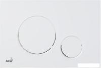 Панель смыва Alcaplast M676 (белый матовый)