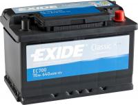 Автомобильный аккумулятор Exide Classic EC700 (70 А/ч)