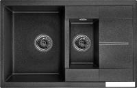 Кухонная мойка Granula 7802 (шварц)