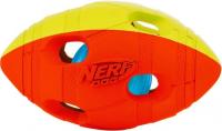 Игрушка для собак Nerf Мяч гандбольный двухцветный светящийся 35378