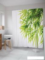 Шторка-занавеска для ванны JoyArty Лиственная композиция sc_15787