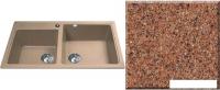 Кухонная мойка Ulgran U-200 (терркот)