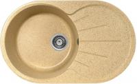 Кухонная мойка Gerhans A02 (песочный)
