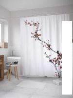 Шторка-занавеска для ванны JoyArty Ветка направления sc_9111