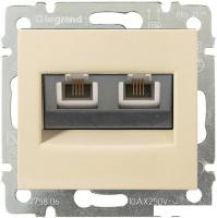 Розетка телефонная Legrand Valena 696742