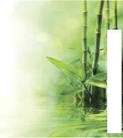 Шторка-занавеска для ванны JoyArty Бамбук у воды sc_12188