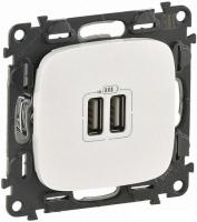 Розетка USB Legrand Valena Allure 754999