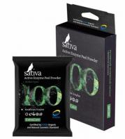 Косметика по уходу за лицом Sativa Пилинг для лица №100 активный энзимный