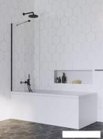 Стеклянная шторка для ванны Radaway Idea Black PNJ 60