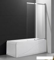 Стеклянная шторка для ванны Cezares SLIDER-VF-11-90/150-C-Cr