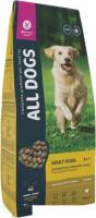 Сухой корм для собак All Dogs для взрослых собак с курицей 20 кг