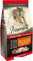 Сухой корм для собак Primordial GF Dog Mini Adult Quail & Duck 2 кг