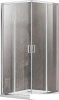 Душевой уголок Adema Glass Line Vierkant-100 (прозрачное стекло)