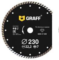 Отрезной диск алмазный  GRAFF 17230