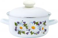 Кастрюля Лысьвенские эмали Ромашковое поле С-1512АП2/4