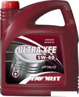 Моторное масло Favorit Ultra XFE 5W-40 4л