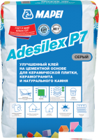 Клей для плитки Mapei Adesilex P7 (25 кг, серый)