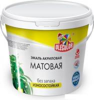 Эмаль Olecolor Матовая 3 кг (белый)