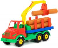 Игрушечный транспорт Полесье Муромец автомобиль-лесовоз 44099