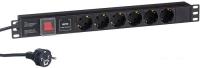 Блок розеток ExeGate ServerPro PDU-19H608 Al-6S-EU2CU-SW-SPD1