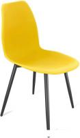 Стул Sheffilton SHT-ST29/S95-1 (желтый/черный муар)