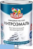 Эмаль Olecolor НЦ-132П 1.7 кг (голубой)