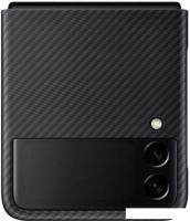 Чехол для телефона Samsung Aramid Cover для Samsung Galaxy Z Flip3 (черный)