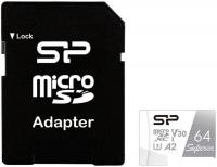 Карта памяти Silicon-Power Superior microSDXC SP064GBSTXDA2V20SP 64GB (с адаптером)