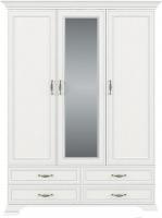 Шкаф распашной Anrex Tiffany 3D4SZ Вудлайн Кремовый